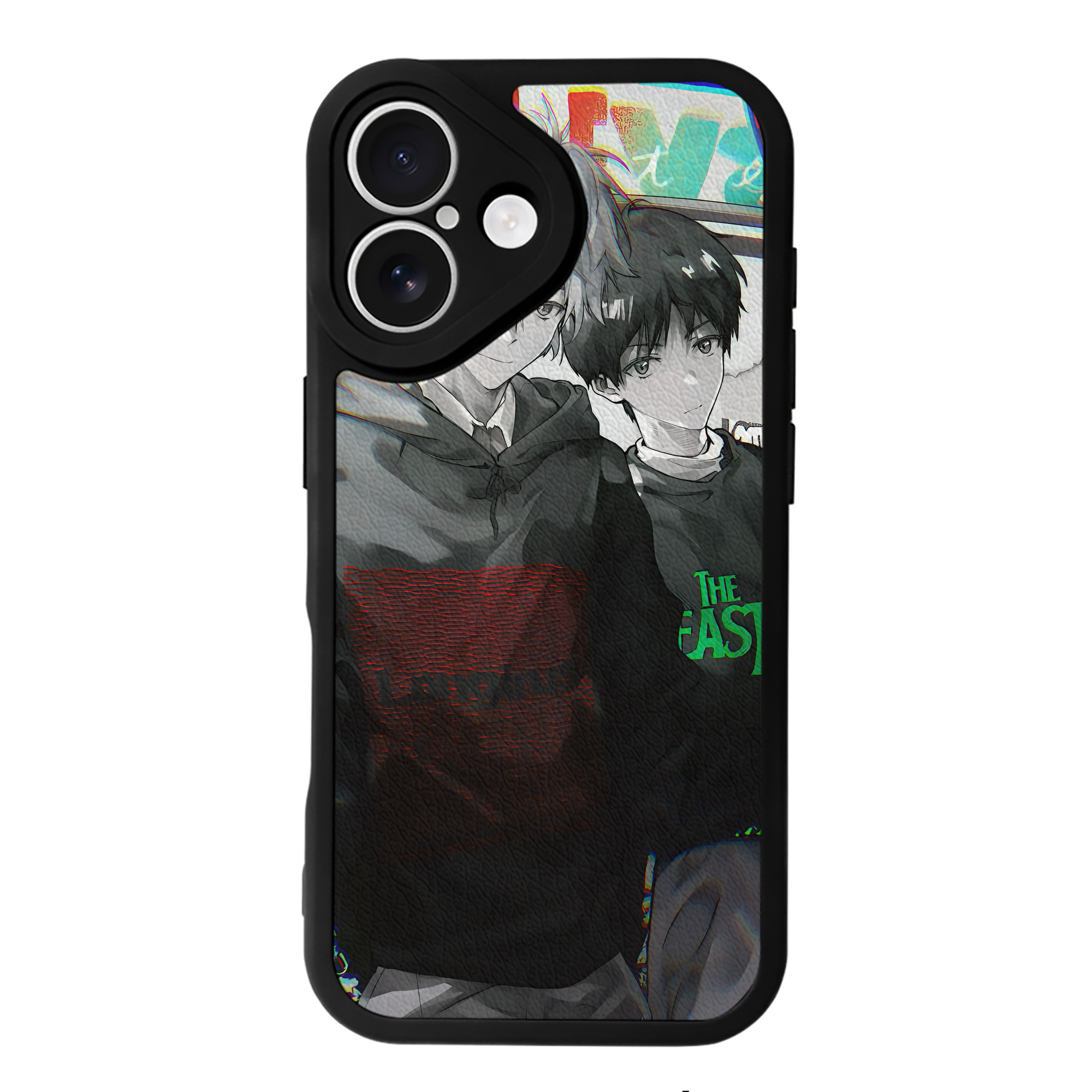（画像用） EVA 新世紀エヴァンゲリオン 【iPhone 16シリーズ対応】シリコンスマホケース（レザー調） 材質：シリコン